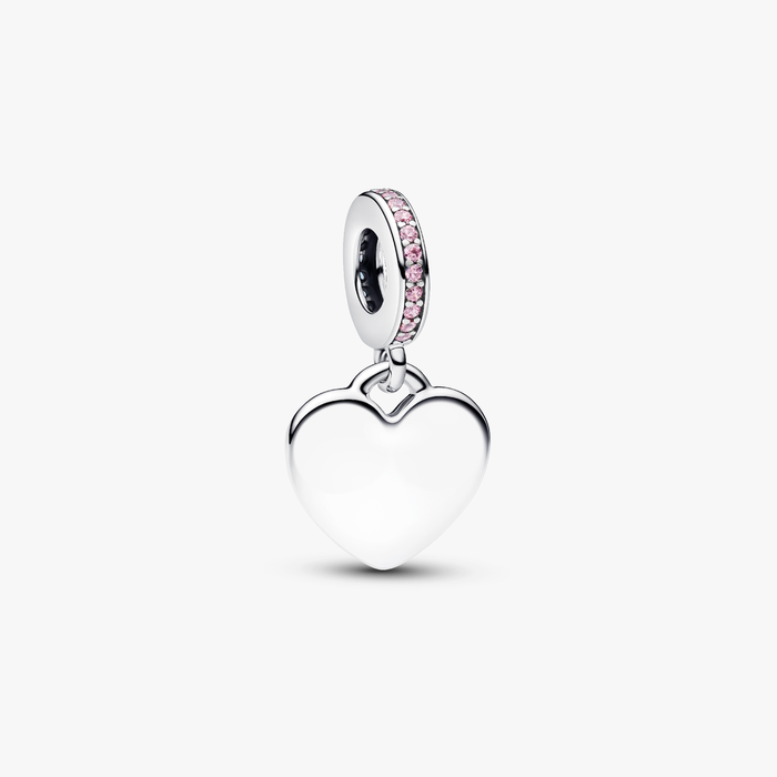 Charm Cuore Pendente da incidere