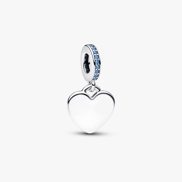Charm Cuore Pendente da incidere