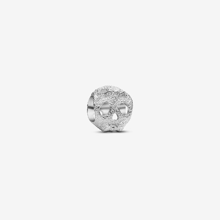 Mini Charm Teschio effetto diamantato
