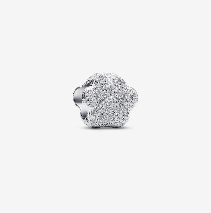 Mini Charm Zampa effetto diamantato