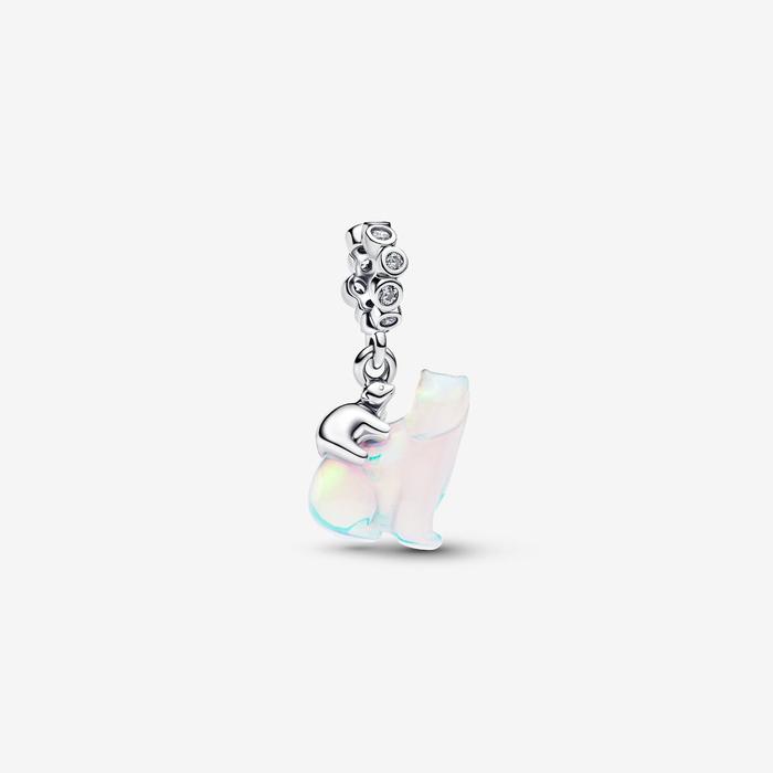 Charm Pendente Orso Polare Mamma e Cucciolo