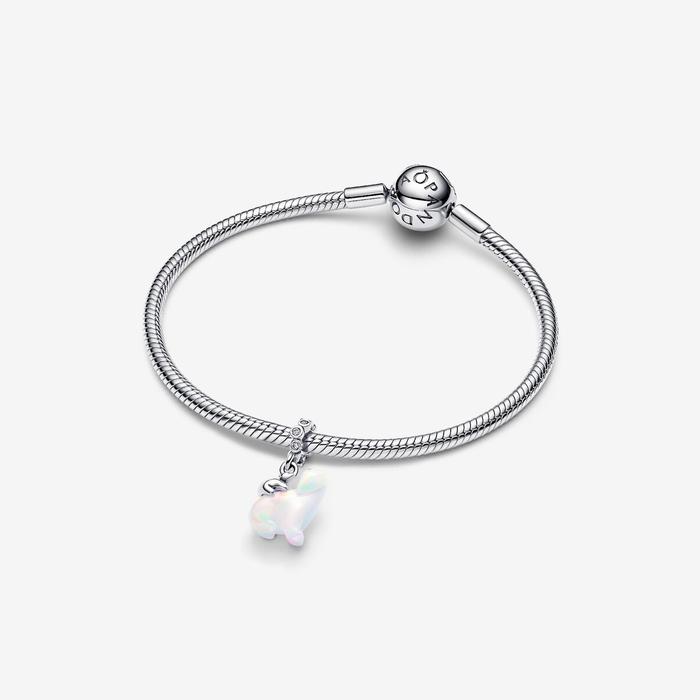 Charm Pendente Orso Polare Mamma e Cucciolo