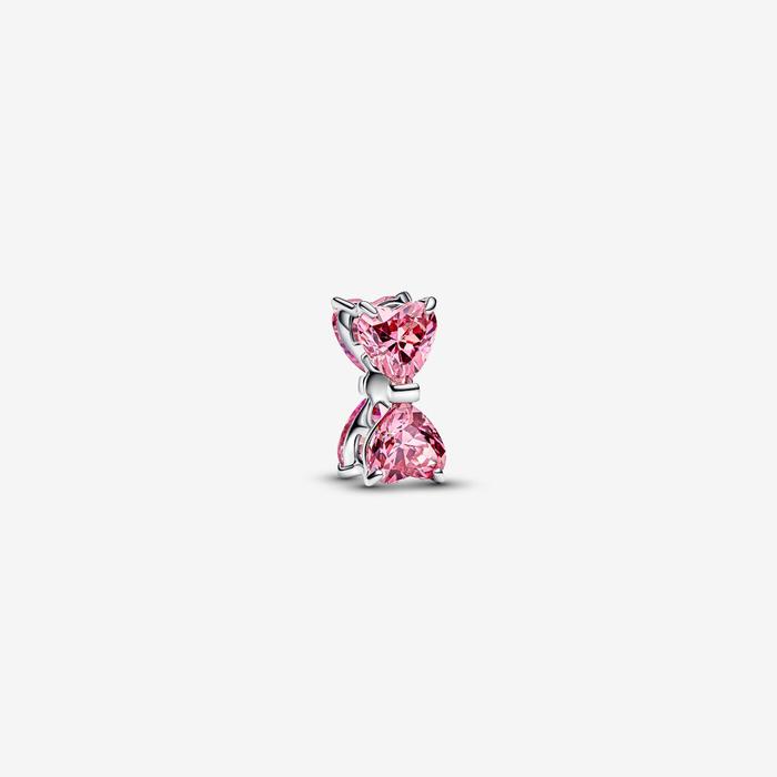 Charm Fiocco Luminoso Rosa