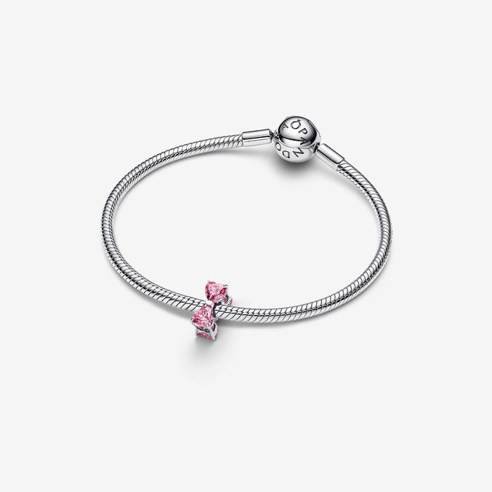 Charm Fiocco Luminoso Rosa