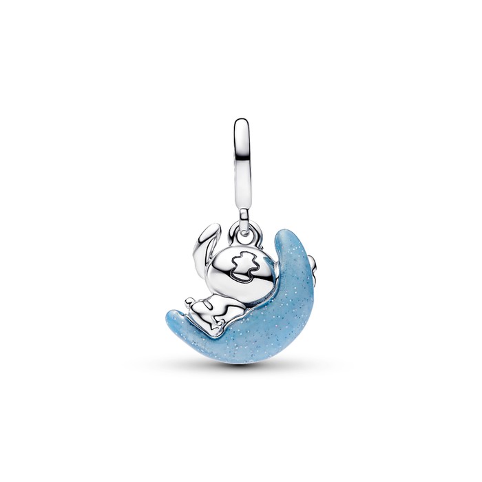 Charm Disney, Lilo & Stitch, Stitch sulla luna che si illumina al buio