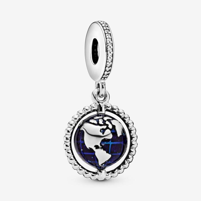 Pendentif Globe Rotatif