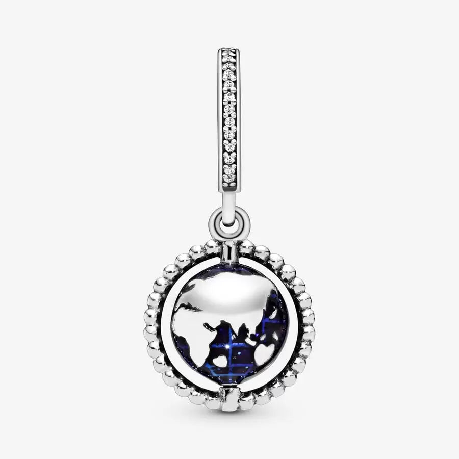 Pendentif Globe Rotatif