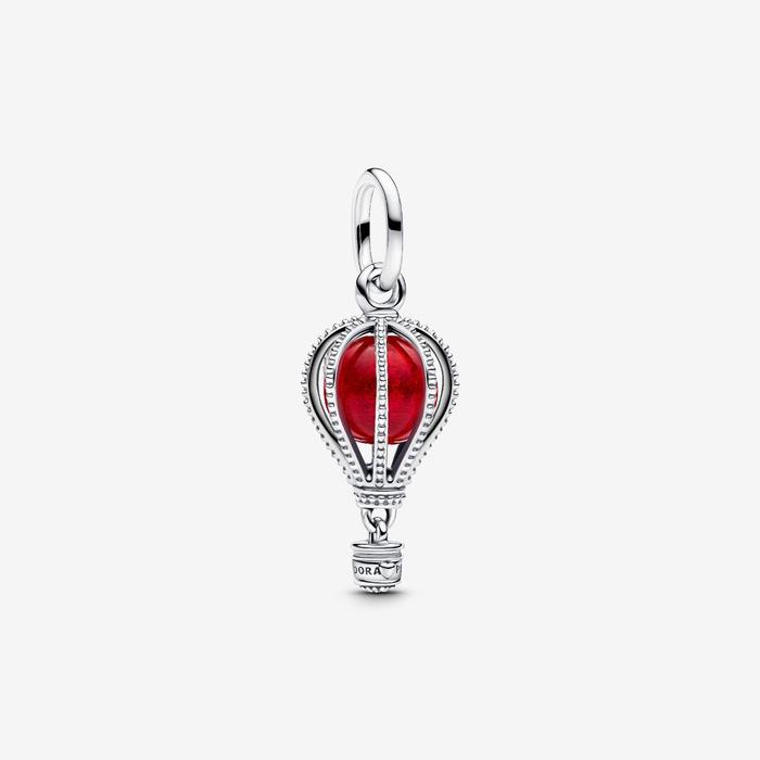 Charm Pendente Mongolfiera Rossa