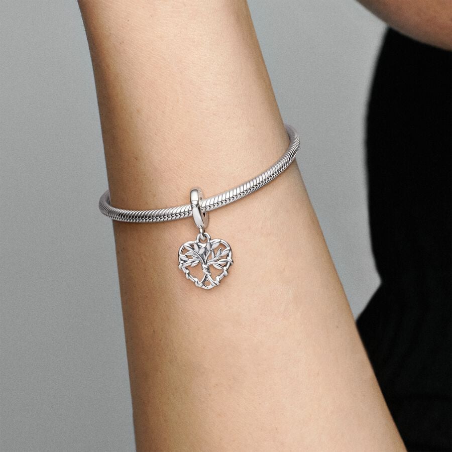 Family Tree Pendant Charm