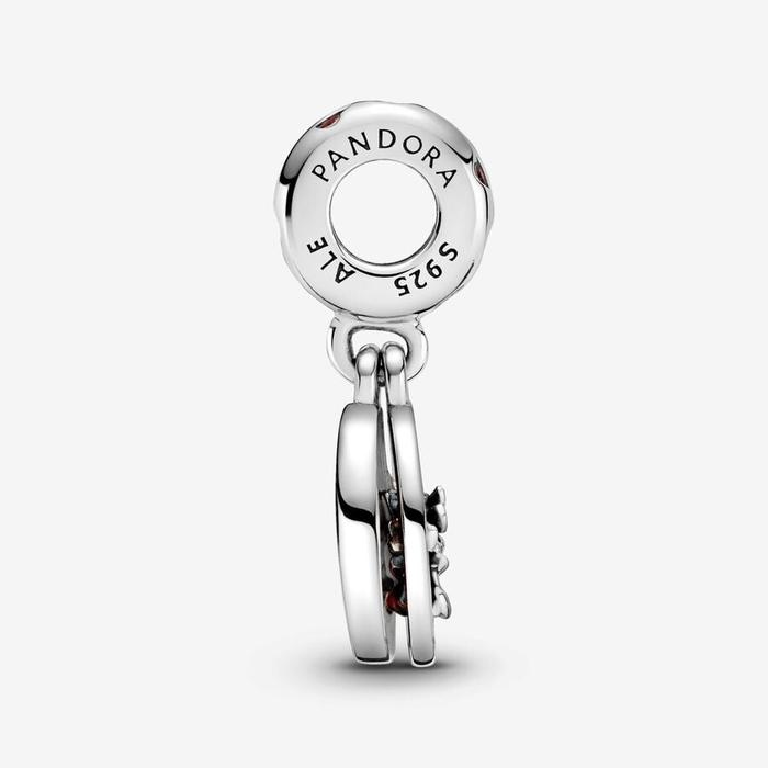 Disney, Mickey Mouse &amp; Minnie Love and Kisses Pendant Charm