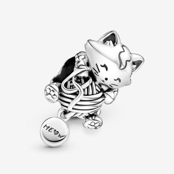 Charm Gattino e Gomitolo