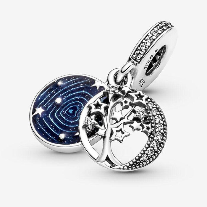 Pendentif Charm « Aller-retour vers la Lune »