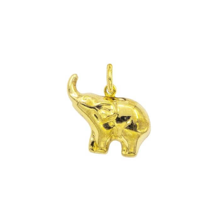 Charm Elefante in Oro