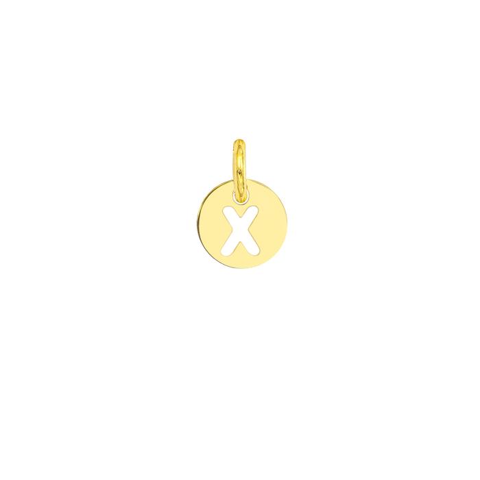 Charm Lettera X in Oro