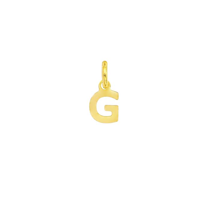 Charm Lettera G in Oro