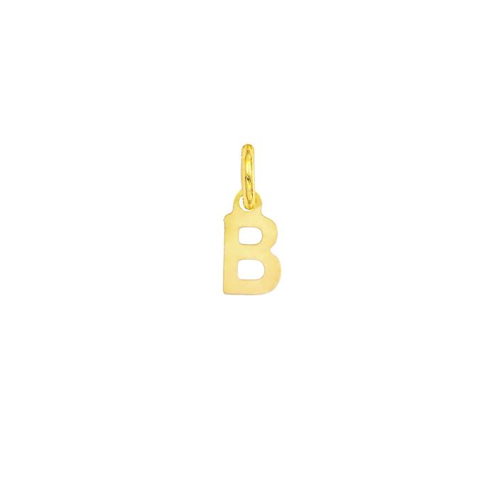 Charm Lettera B in Oro