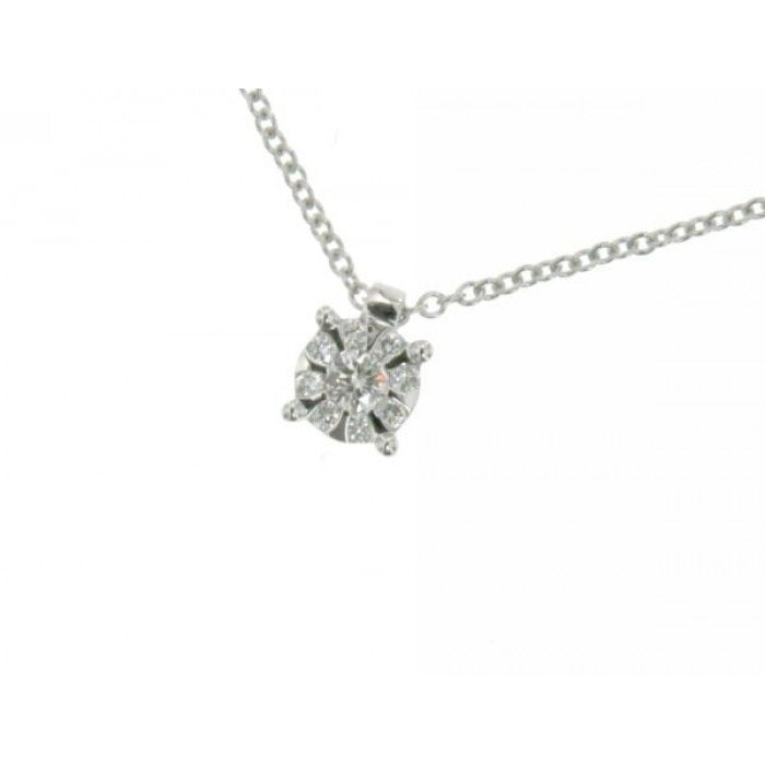 Collier ras du cou PAVE' BR LIGHT POINT
