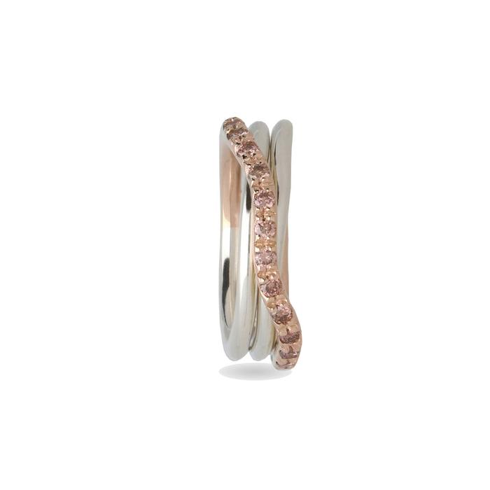 Filodellavita Diamants précieux et bruns 0,37 ct