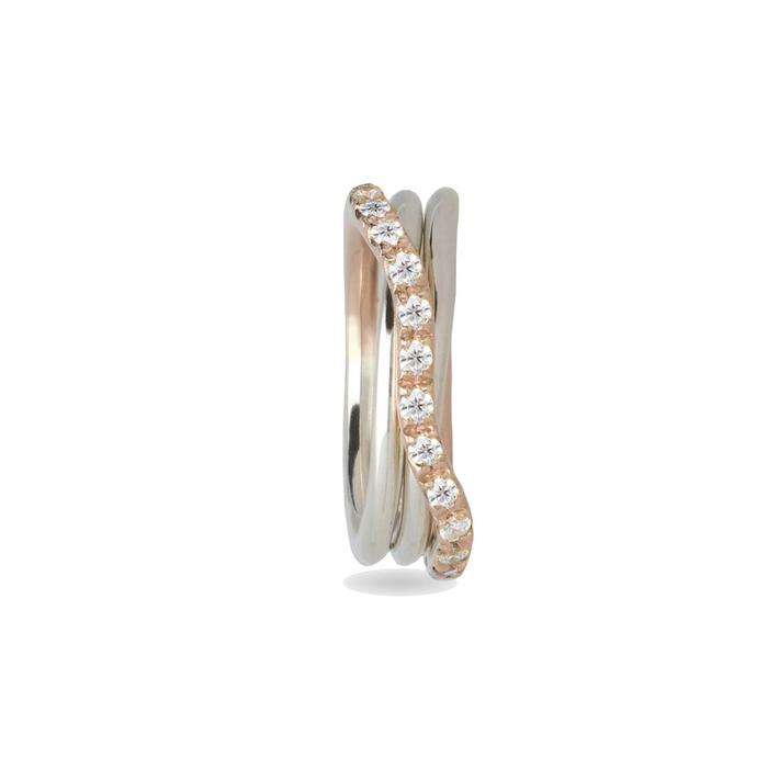 Filodellavita Precious 3 brins et diamants blancs 0,37 ct