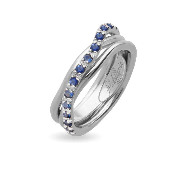 Filodellavita Saphirs précieux et bleus 0,37 ct