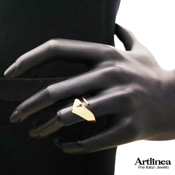 Anello Contrariè in Oro 18kt