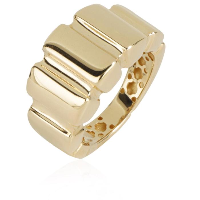 Bague en or 18 carats polie
