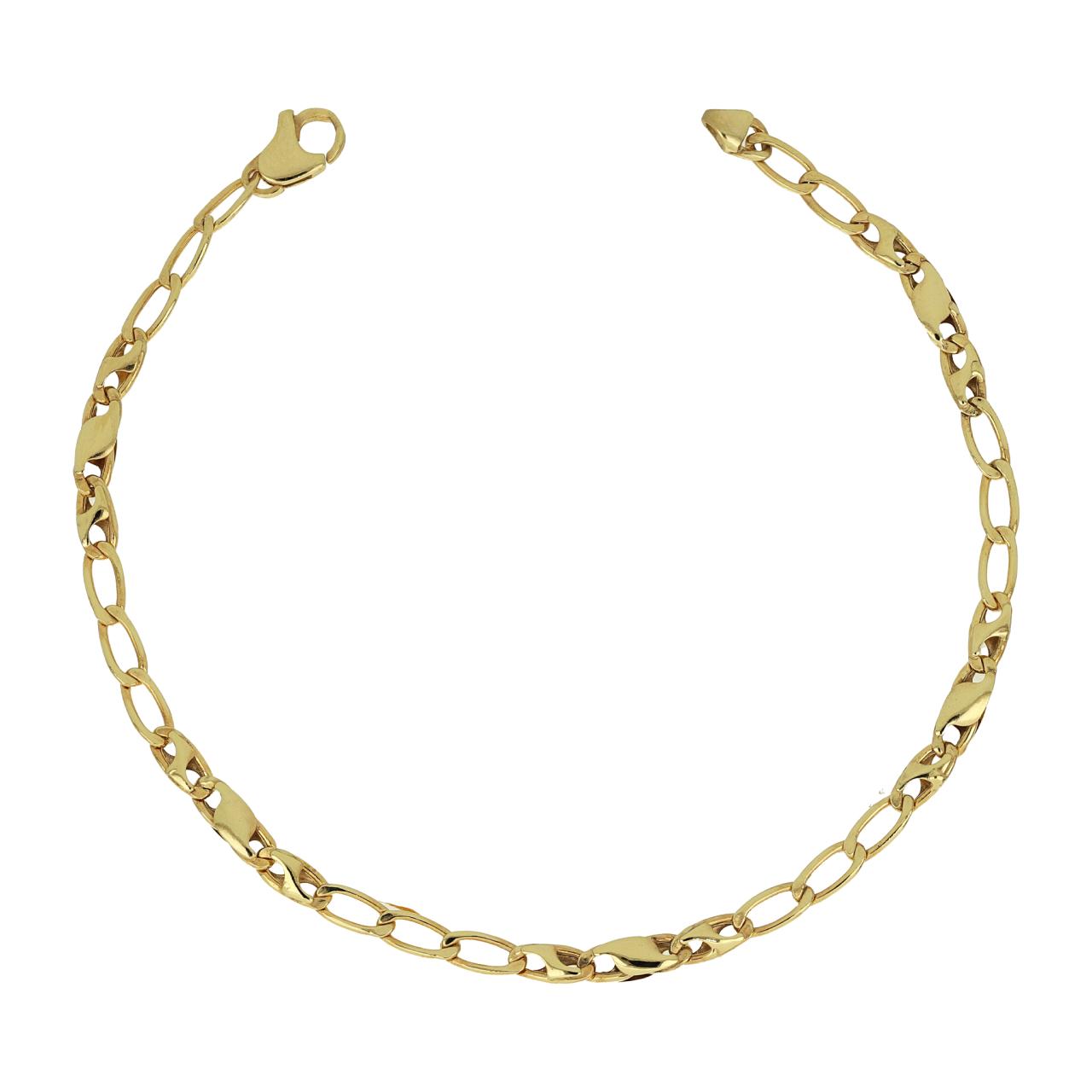 Bracciale maglia piatta