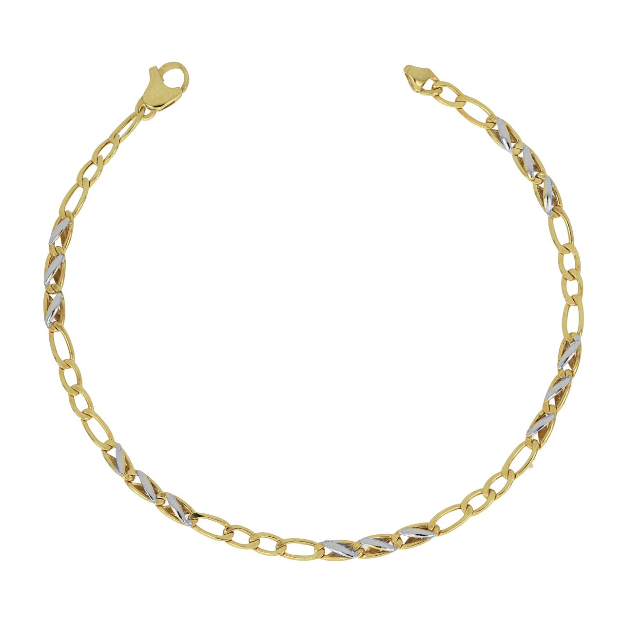 Bracciale maglia piatta