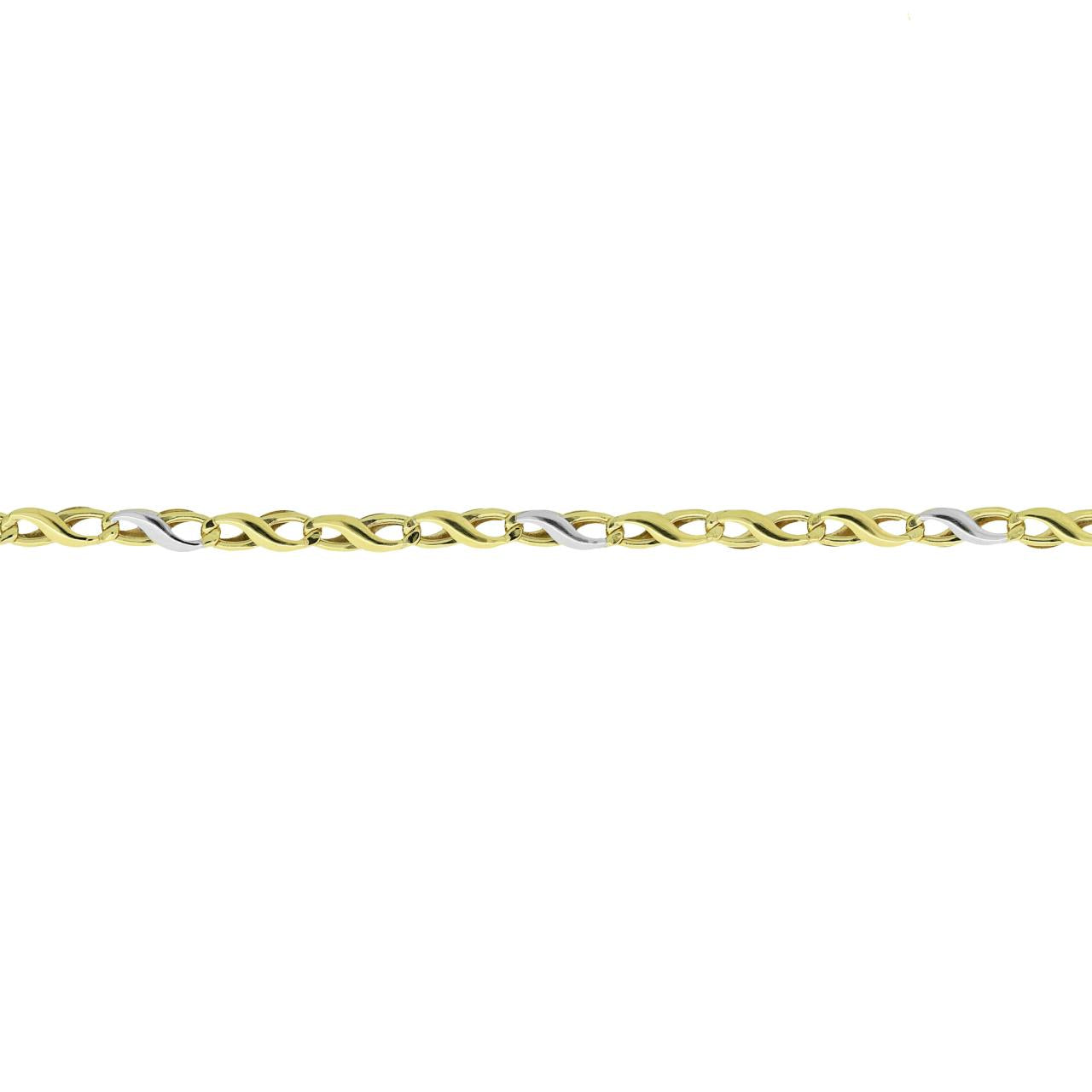 Bracciale maglia piatta