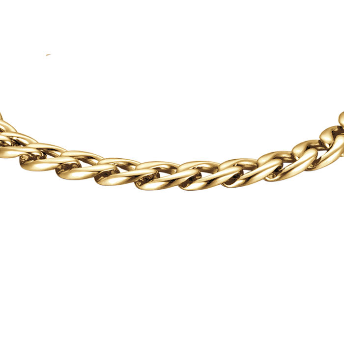BRACCIALE UOMO IN ACCIAIO MAGLIA SILVER