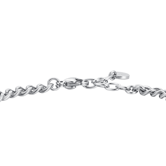 MEN'S STEEL BRACELET WITH INFINITY
