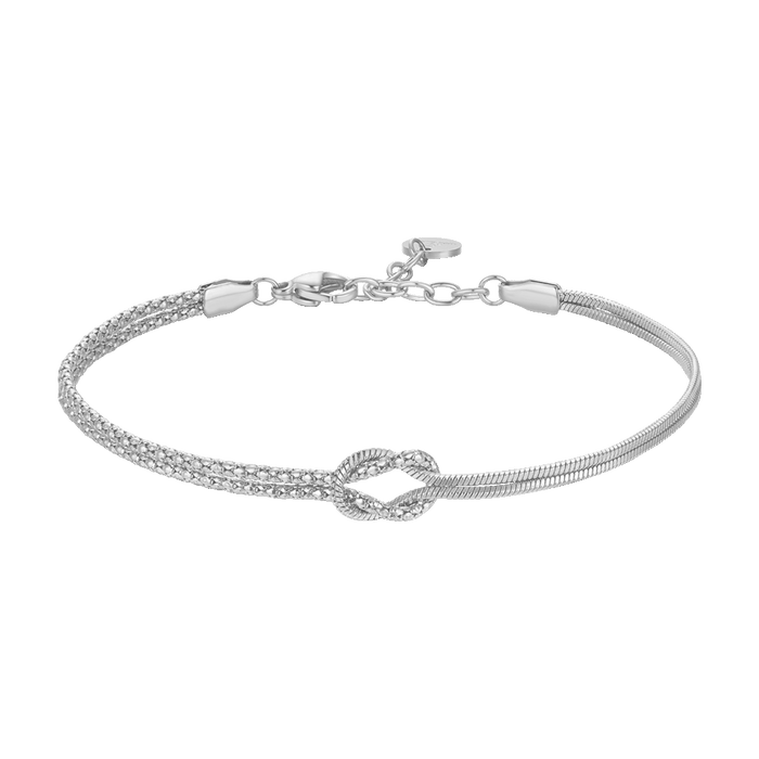 BRACCIALE UOMO IN ACCIAIO CON NODO