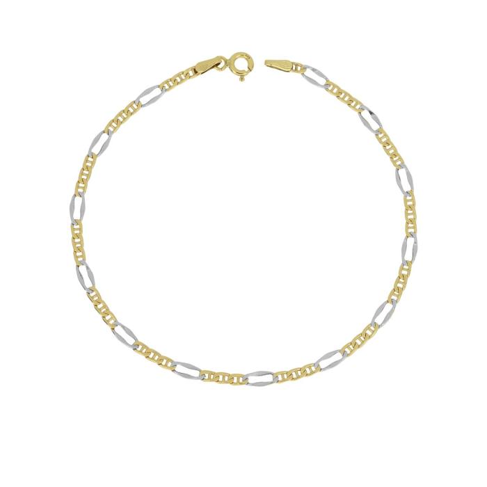 Bracciale maglia piatta