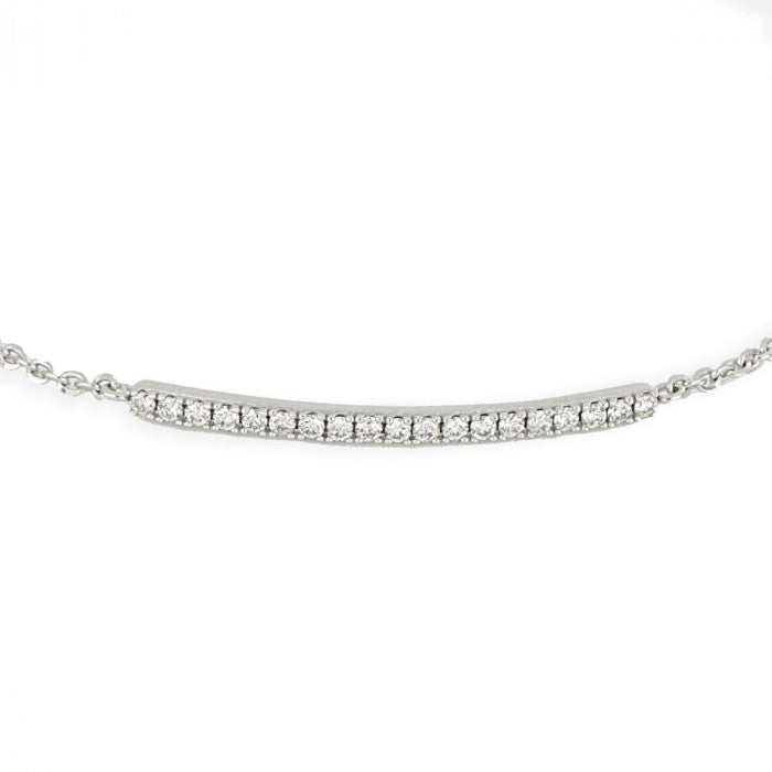 Bracciale Mezzo Tennis Grande in oro 18 kt e diamanti