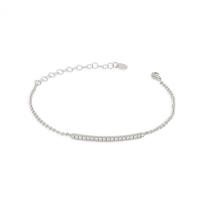 Bracciale Mezzo Tennis Grande in oro 18 kt e diamanti