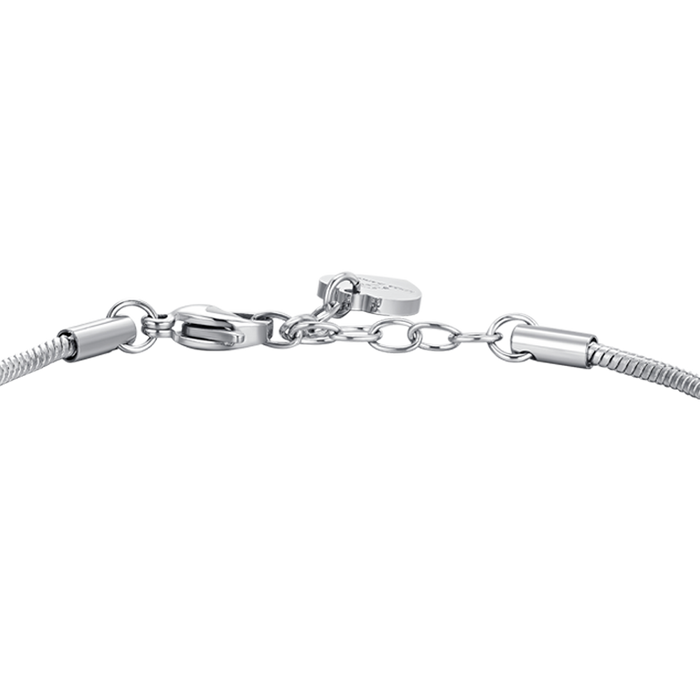 WOMEN'S STEEL BRACELET WITH CROSS