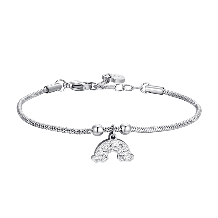 WOMEN'S STEEL BRACELET WITH RAINBOW