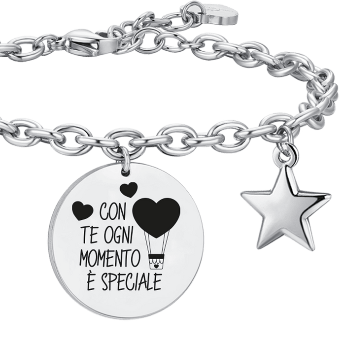 WOMEN'S STEEL BRACELET WITH YOU