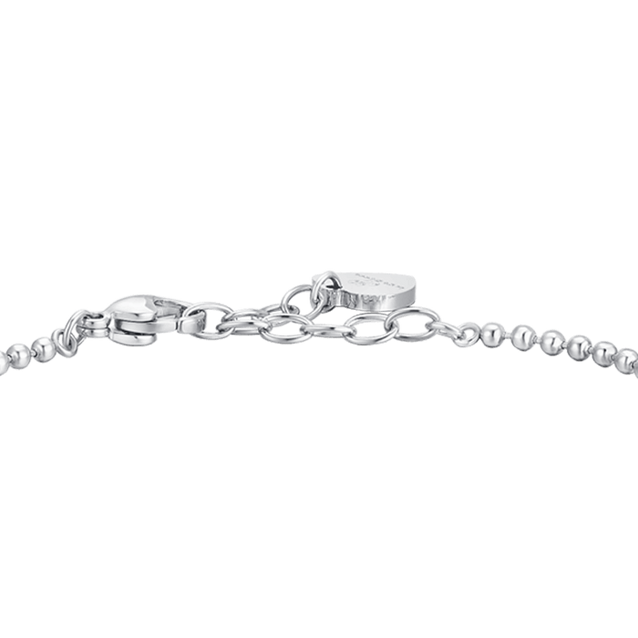 BRACELET FEMME EN ACIER, CORNE ET ZIRCON