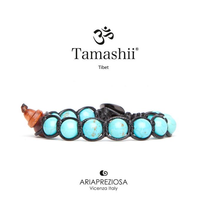 Tamashii Turchese - cordoncino nero