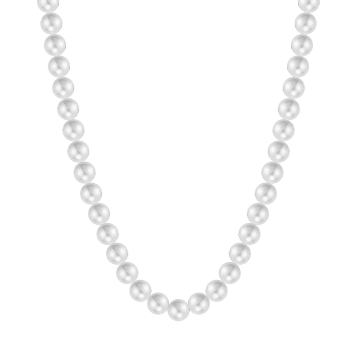 COLLIER DE PERLES BLANCHES POUR FEMME