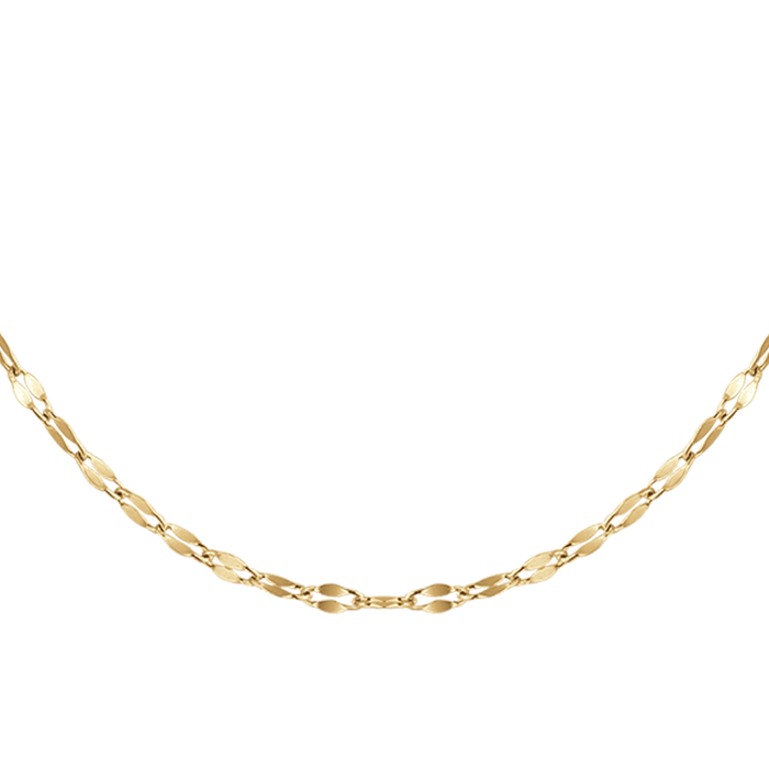 COLLANA DONNA IN ACCIAIO IP GOLD