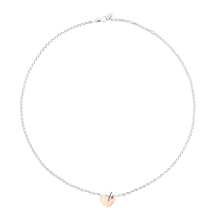 TBAR HEART NECKLACE