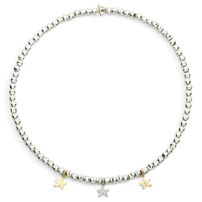 COLLANA MINI PEPITA ARGENTO