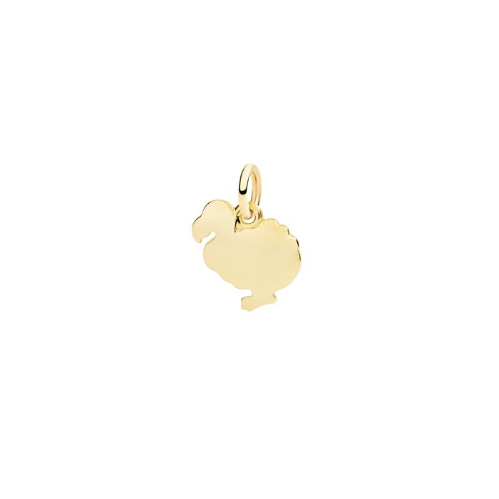 CIONDOLO DODO ORO GIALLO