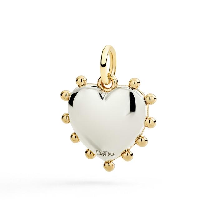 CIONDOLO CUORE CON MALACHITE