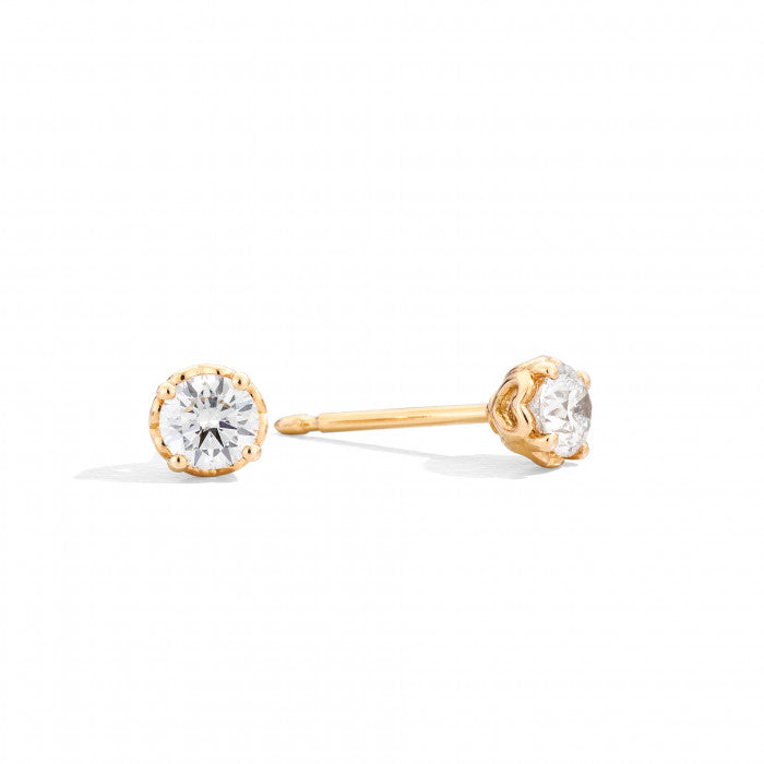 Boucles d'oreilles anniversaire point lumineux br 0,40
