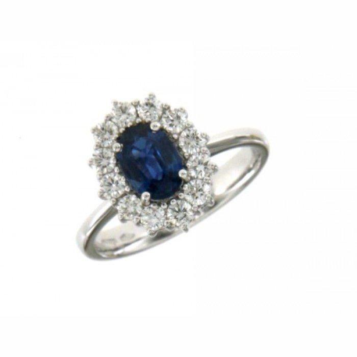 ANELLO ZAFFIRO E BR