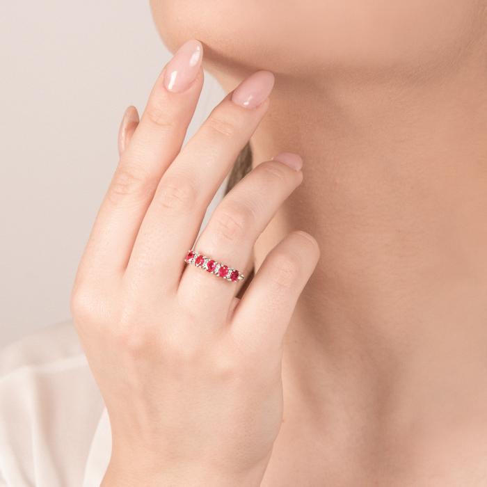 ANELLO RUBINI E BR