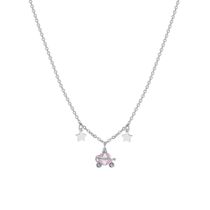 COLLIER EN ACIER POUR FILLE AVEC CARROSSERIE